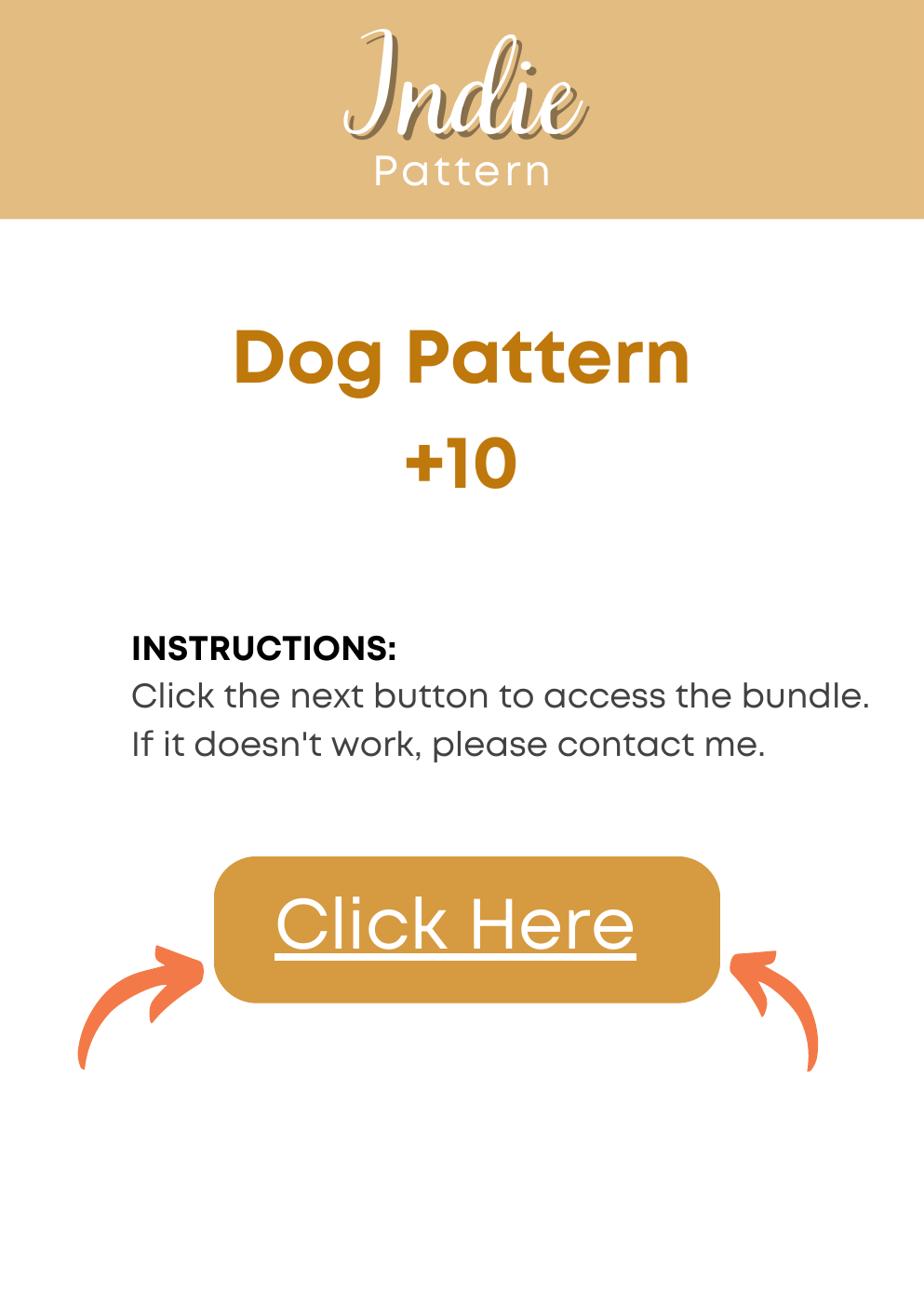Dog Pattern +10 digital sewing pattern bundle cover