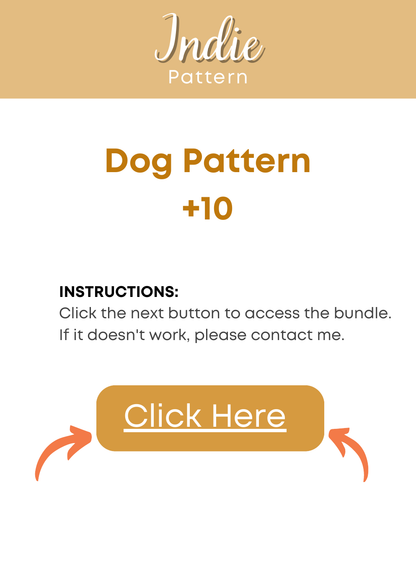 Dog Pattern +10 digital sewing pattern bundle cover